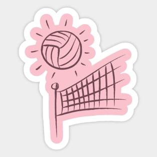 Volleyball Sticker